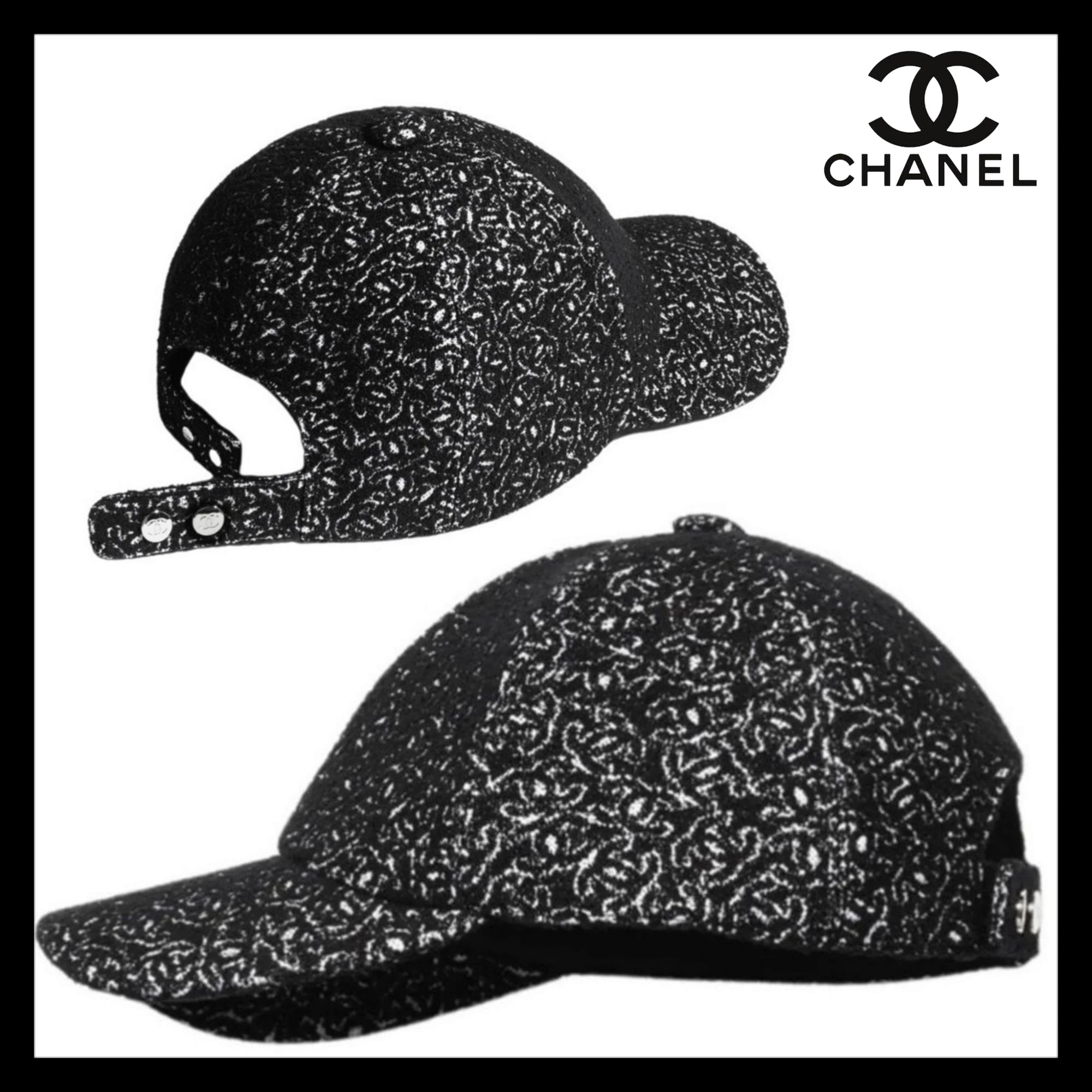 【CCロゴデザインが上品♡】CHANEL キャップ