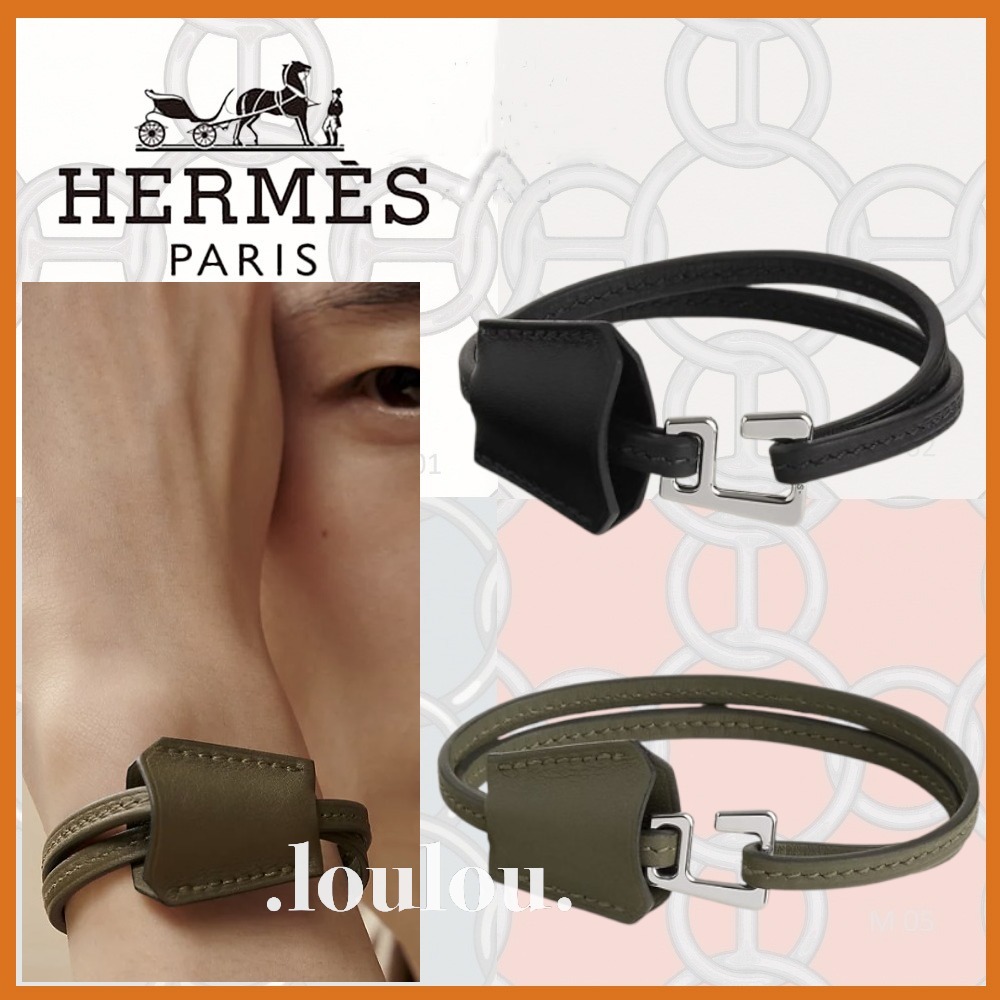 【さりげない上級者お洒落♪】HERMES クロシェットブレスレット