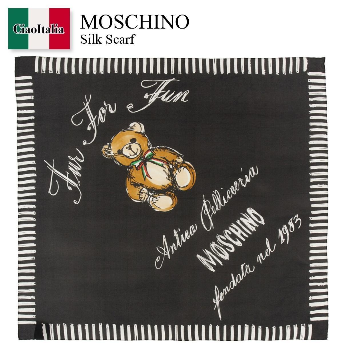スカーフ Moschino Silk Scarf