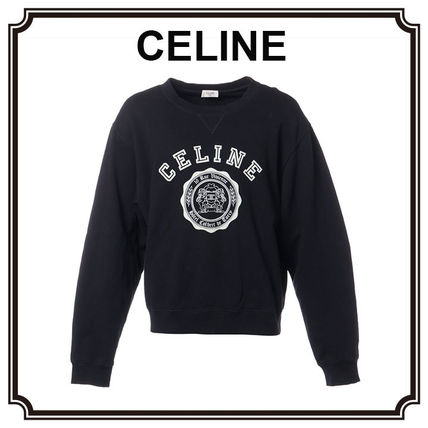 ★イラストタッチ★【CELINE】プリントコットンスウェット CELINE(セリーヌ) スウェット・トレーナー(メンズ) - 海外通販の