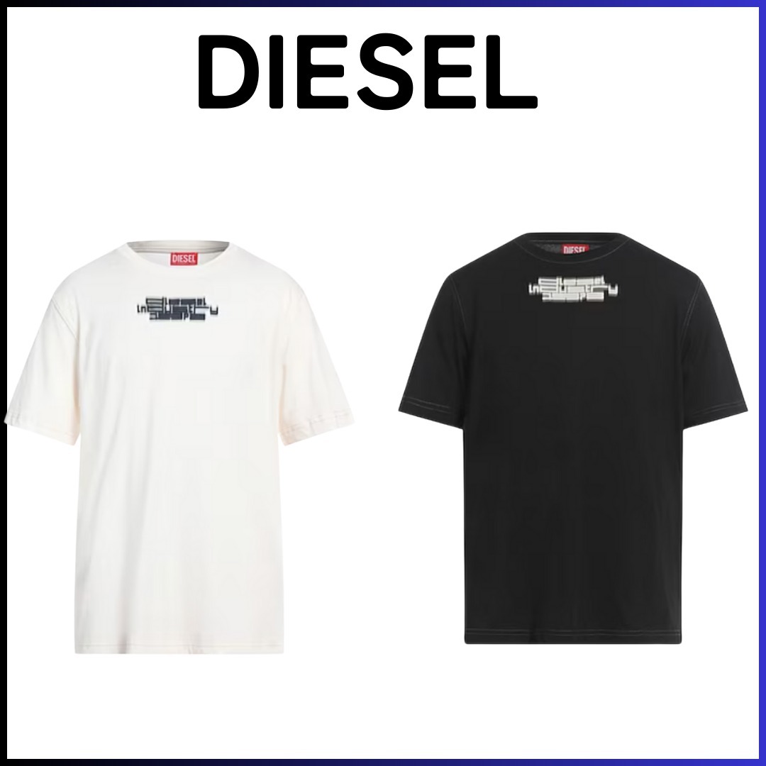 DIESEL：ロゴ クルーネック Tシャツ
