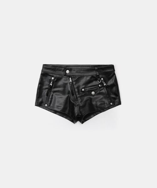 【BADBLOOD】Squad Micro Biker Shorts - Black