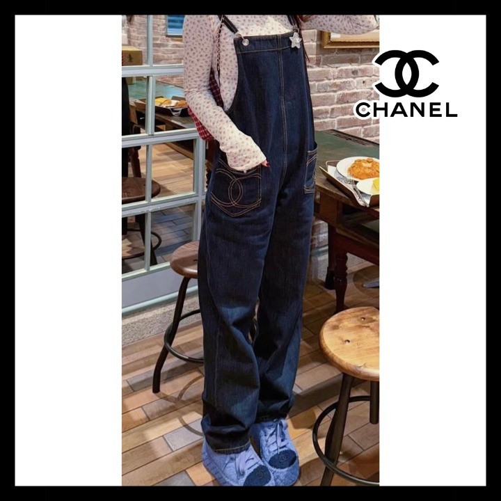 《一つ欲しい可愛さ♥》CHANEL デニムサロペット