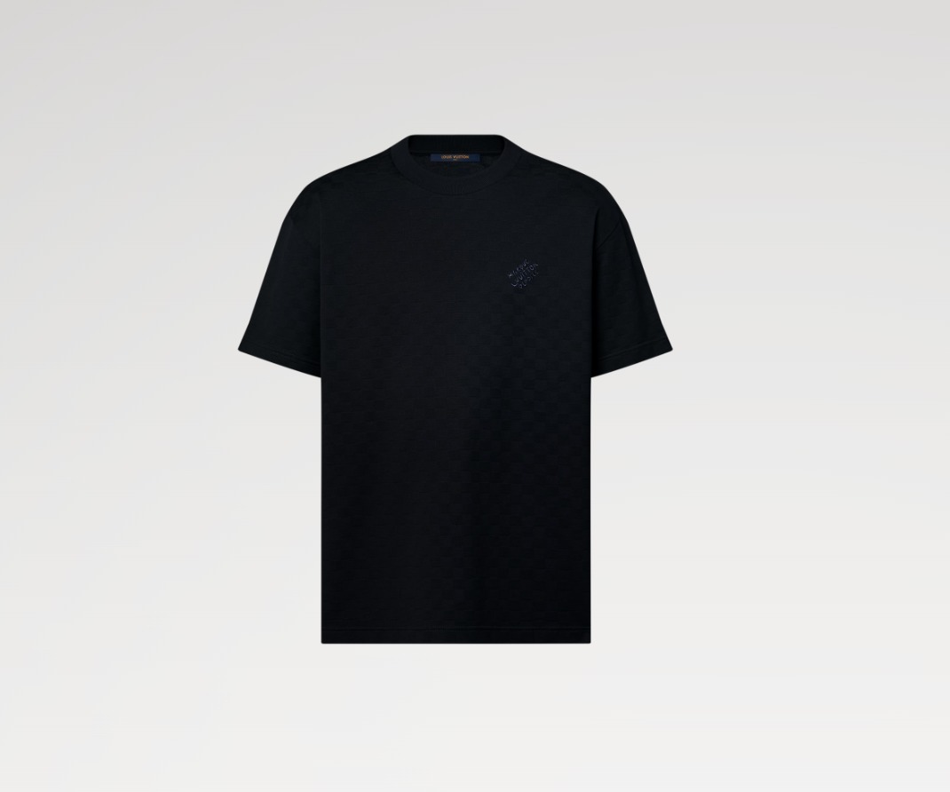 LOUIS VUITTON メンズ ダミエシグネチャー Tシャツ