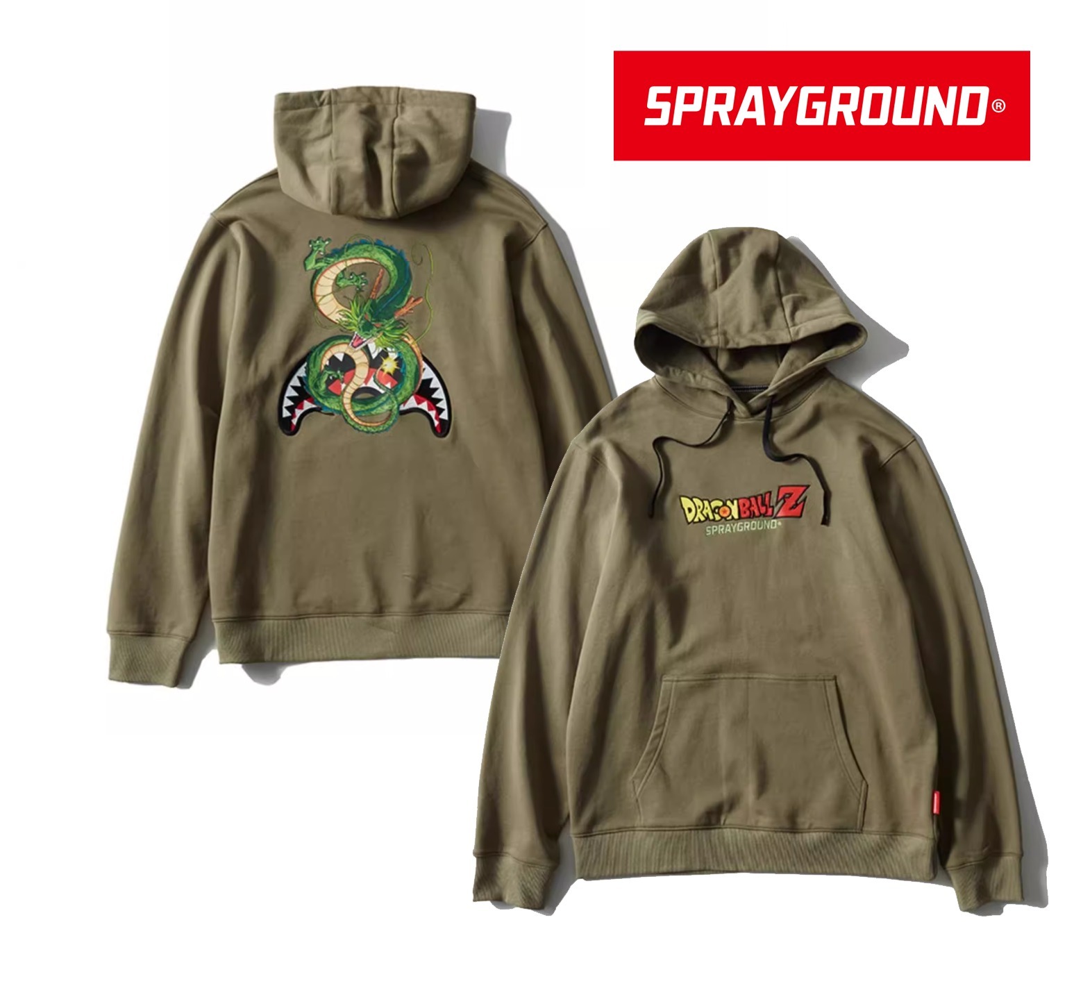 送料関税込[SPRAYGROUND]DRAGONBALL Zパーカー★男女兼用★