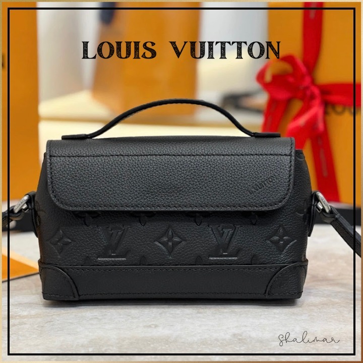 国内発送【クールな黒】Louis Vuitton ショルダーバッグ