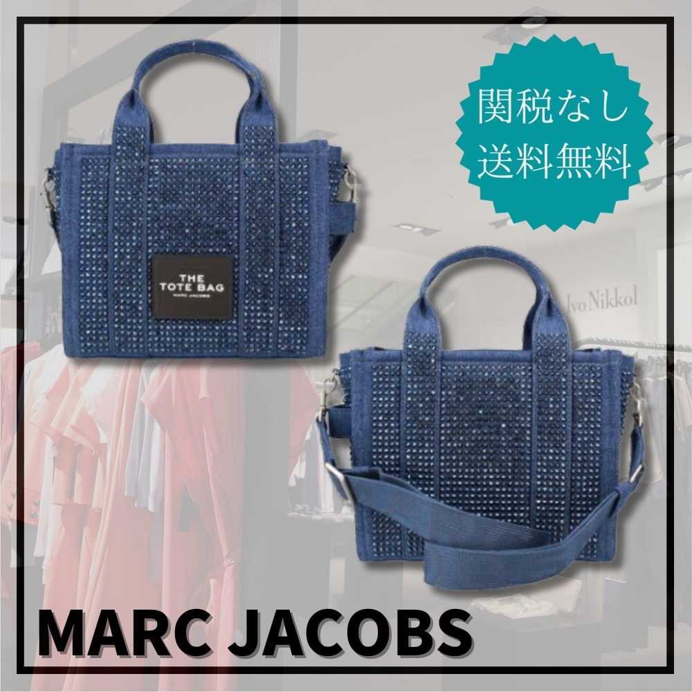 【MARC JACOBS】ザ クリスタル デニム トート バッグ スモール