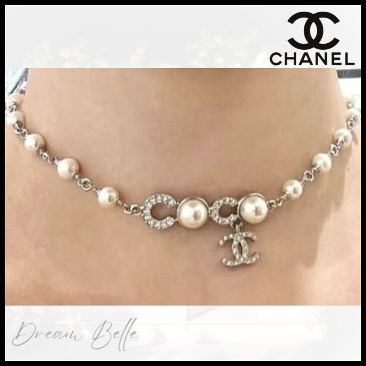 【華やかで上品なパール】CHANEL ネックレス