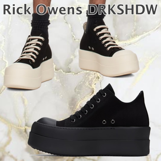 【Rick Owens】Hollywood Double Bumper Low Sneaks スニーカー