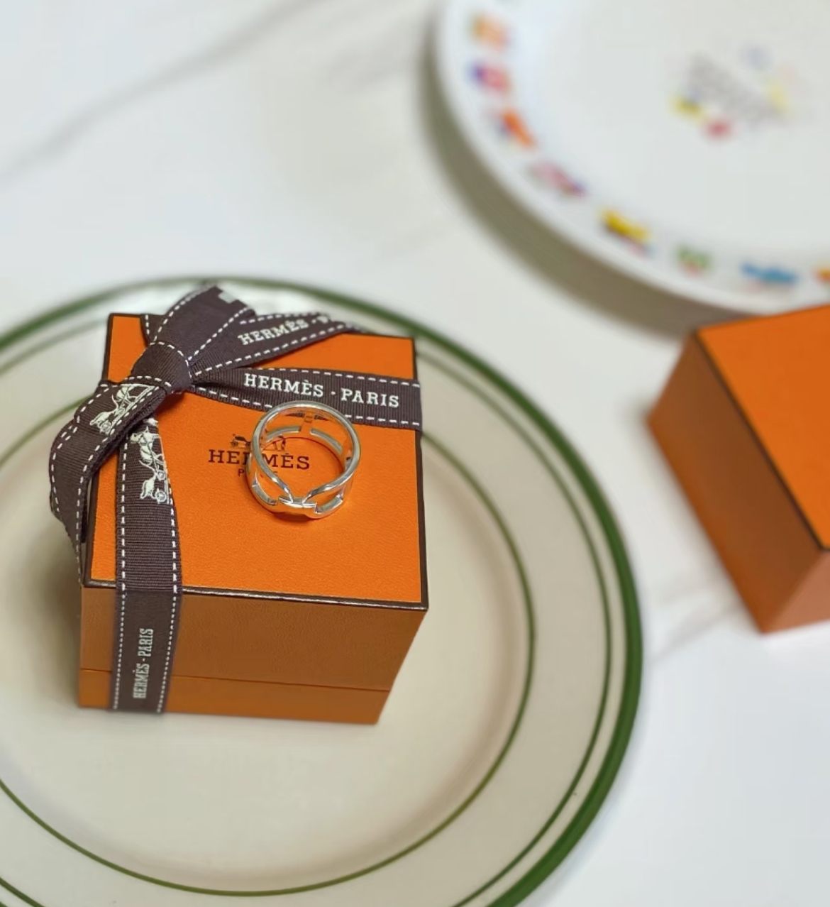 美しさ☆【HERMES】シェーヌダンクル《エバー 》リング MM