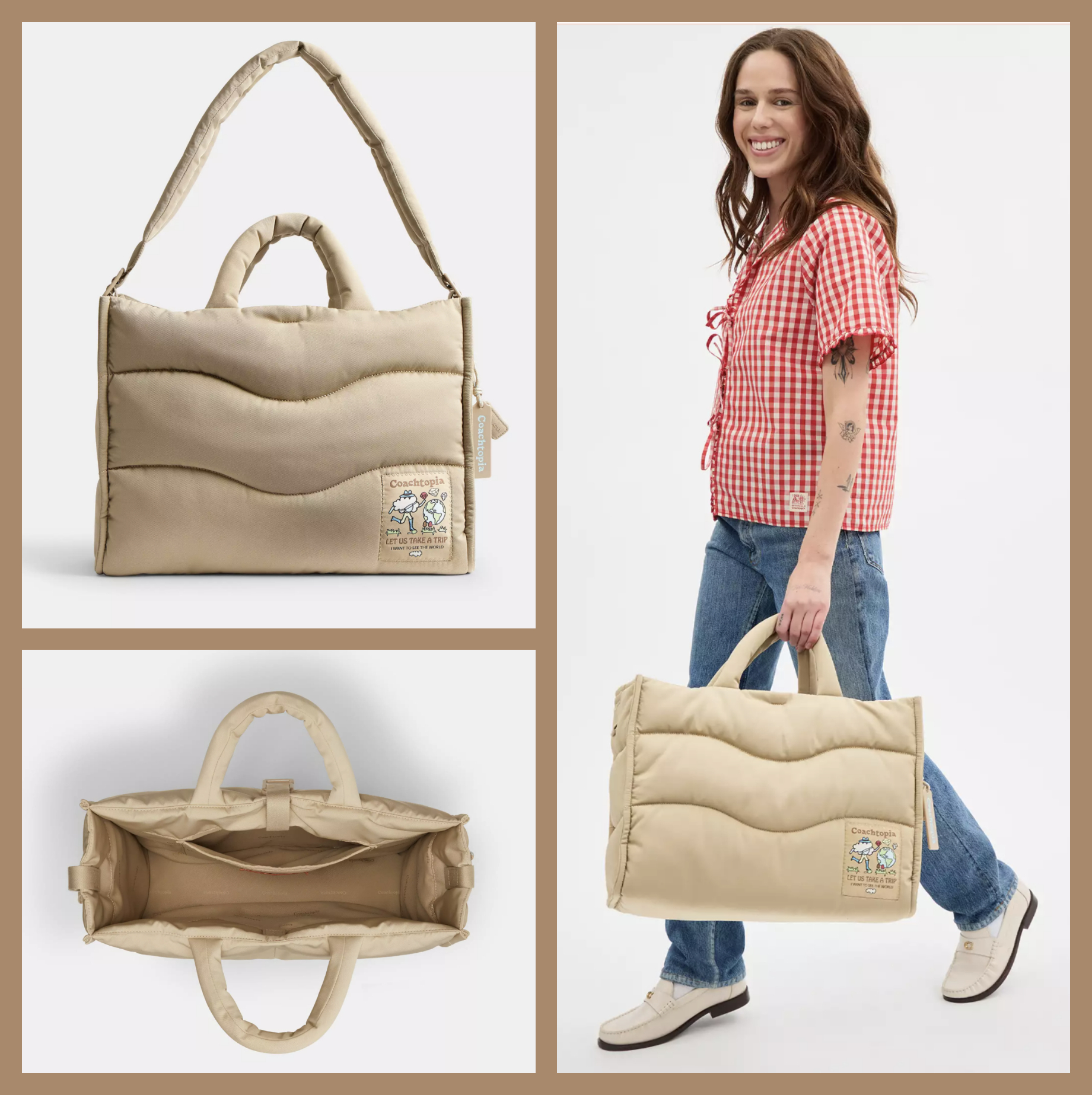 トートバッグ Coachtopia  Loop Tote