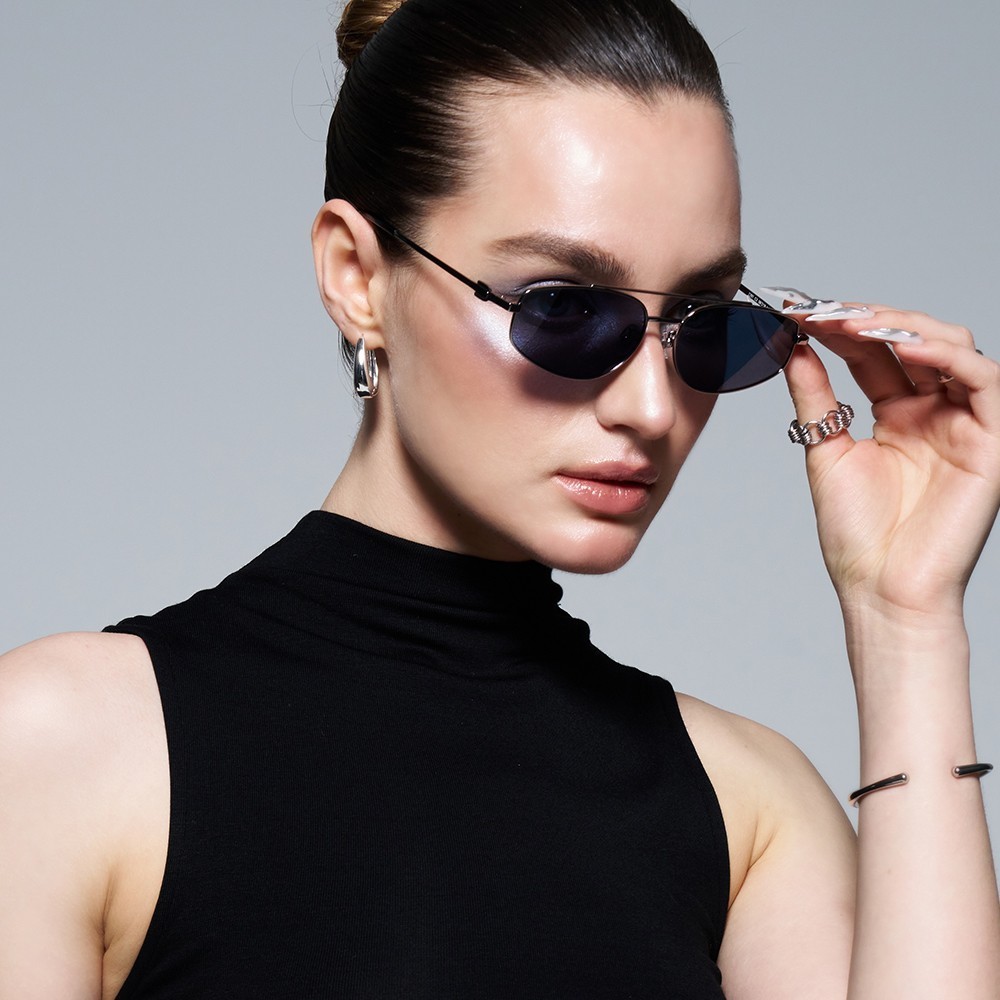 ★RECLOW★ STAINLESS GB97 SUNGLASS SILVER