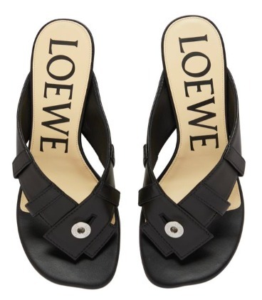 【SALE価格＊送料無料】 LOEWE ロエベ トゥポスト サンダル 45