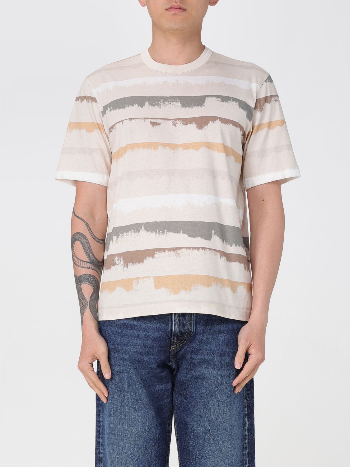 Tシャツ・カットソー PS PAUL SMITH Men T-shirt White M2R220XP22328 04