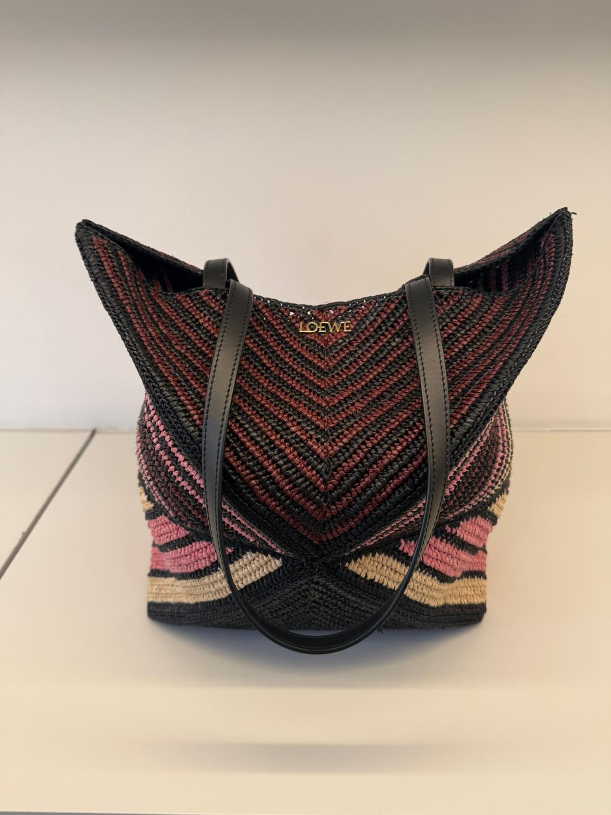 アウトレット特価【LOEWE 】PUZZLE FOLD TOTE BAG A779G50X37