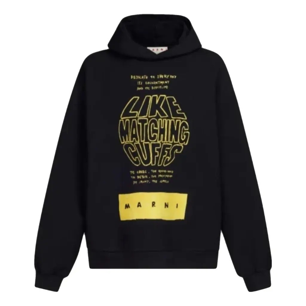 IT50☆SALE★メンズMARNI★グラフィックコットンフーディ