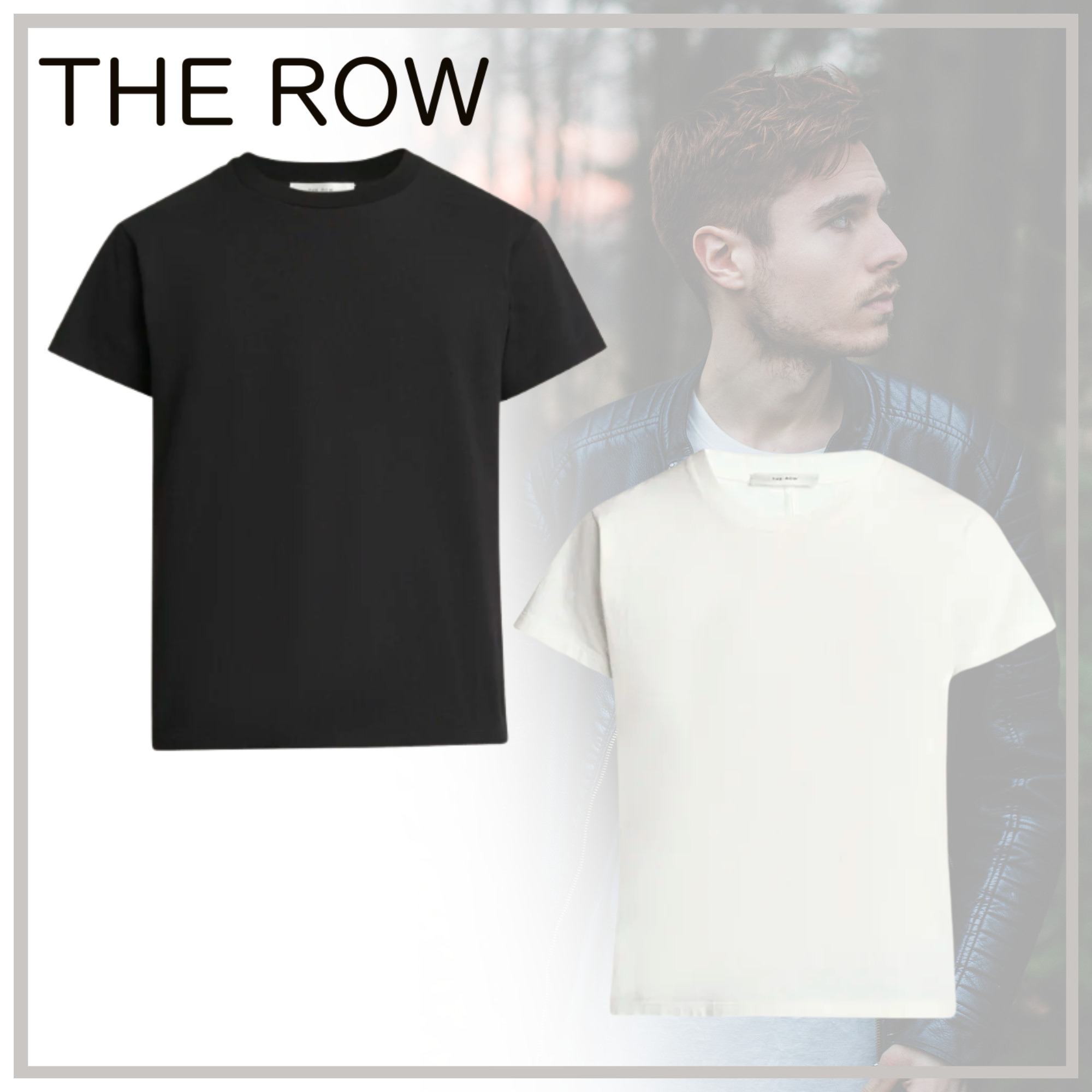 洗練された【THE ROW】ジャージーコットン Tシャツ 25SS新作