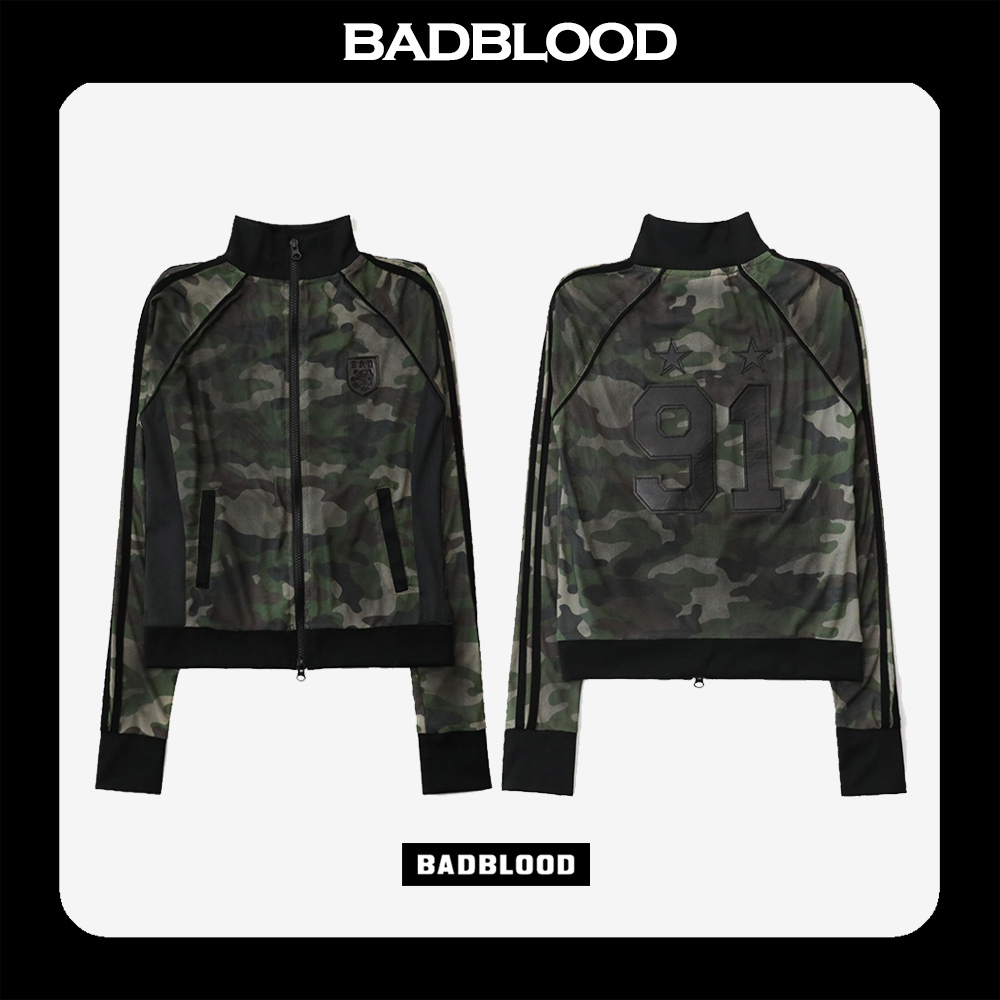 ジャケット [BADBLOOD] Vintage Club Track Zip-Up