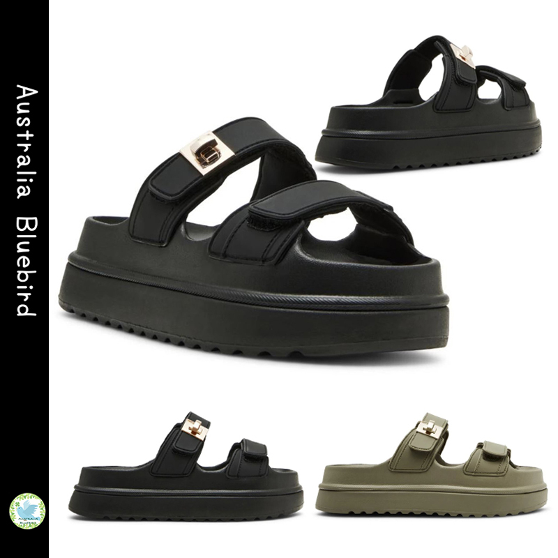 ★Steve Madden★Bigschmona-j 厚底サンダル ダブルストラップ