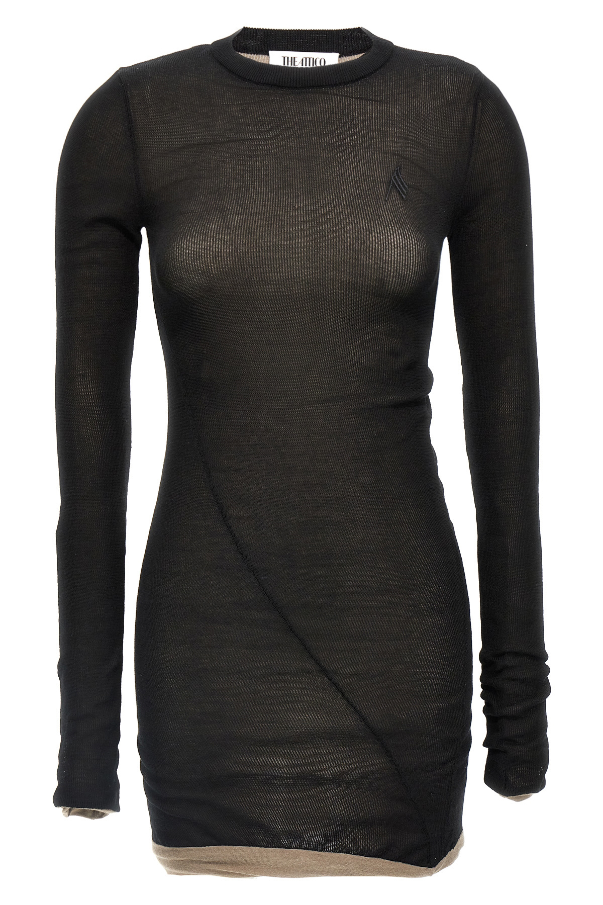 【関税込み】THE ATTICO TWO-MATERIAL MINIDRESS