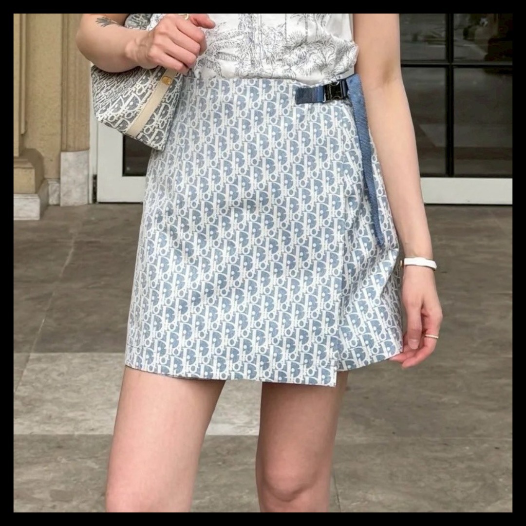 【爽やかなブルーが夏に映える☆】DIOR Dioriviera スコート