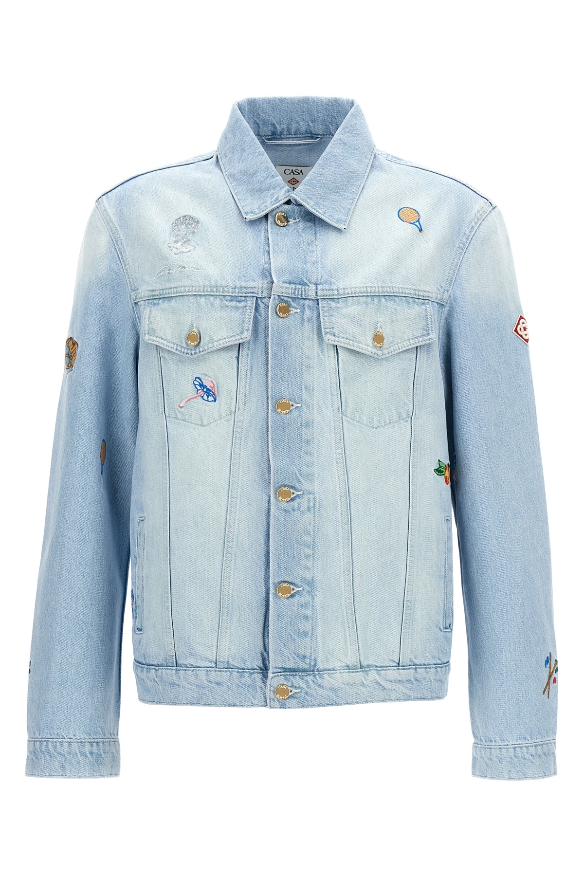 【関税込み】CASABLANCA EMBROIDERED MOTIF' JACKET