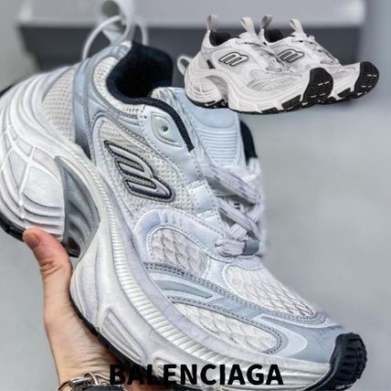 関税負担なし◆BALENCIAGA◆10XL スニーカー ホワイト ロゴ ホワイト（白）系 BALENCIAGA 10XL(バレンシアガ) スニーカー