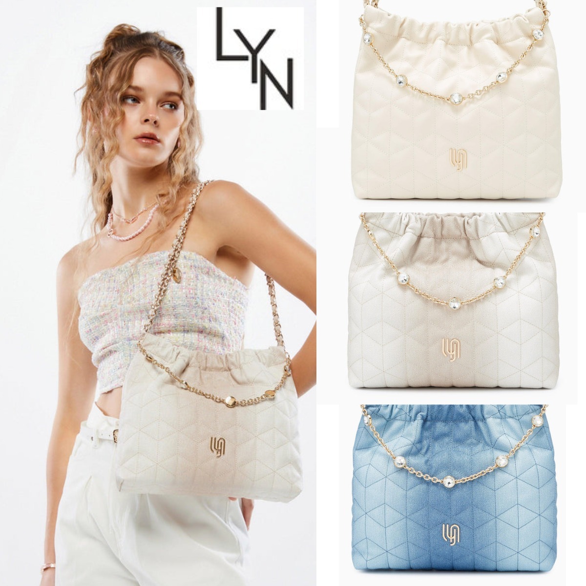 ★日本未発売★LYN Monet Party Infinite L ショルダーバッグ