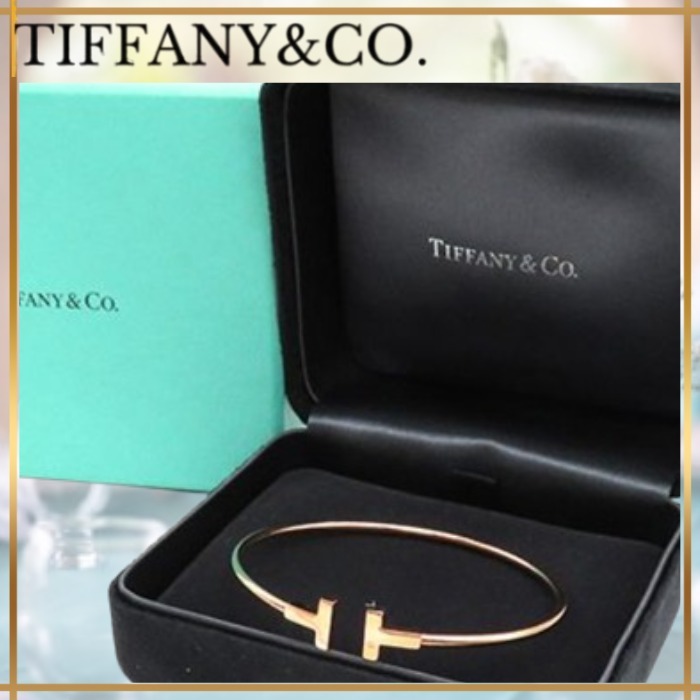 上品でエレガント☆【TIFFANY&CO】ワイヤーブレスレット