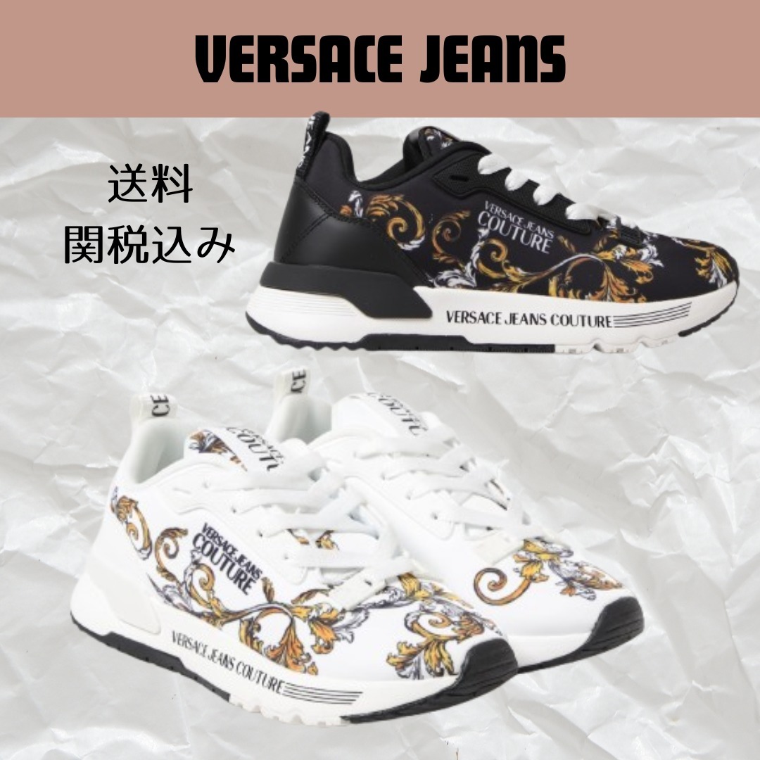 【VERSACE JEANSヴェルサーチ ジーンズ 】スニーカー レディース