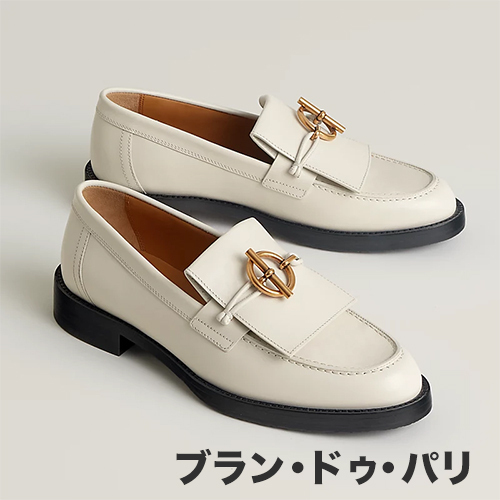 ★上品な足元に★【HERMES】モカシン《インパクト》