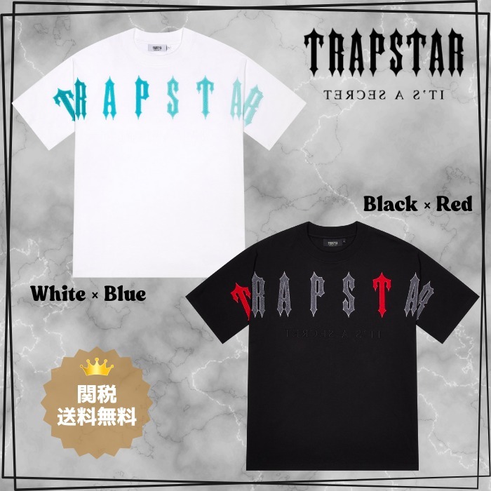 ★ 半袖Tシャツ【TRAPSTAR London】ARCH CHENILLE DECODED 2.0