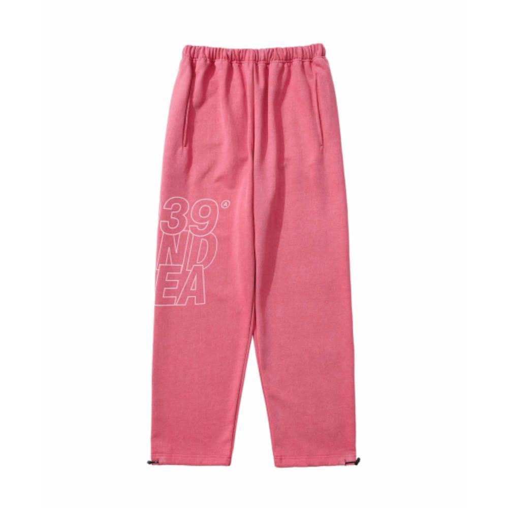 ◆ARCHIVE BOLD◆ AB X WIND AND SEA SWEAT PANTS PINK AB24WSSW