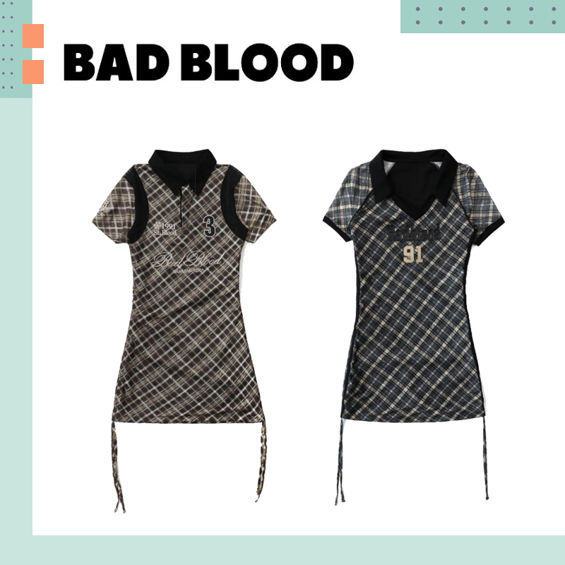 BADBLOOD ♥ Vintage Club Polo Mini Dress /追跡付