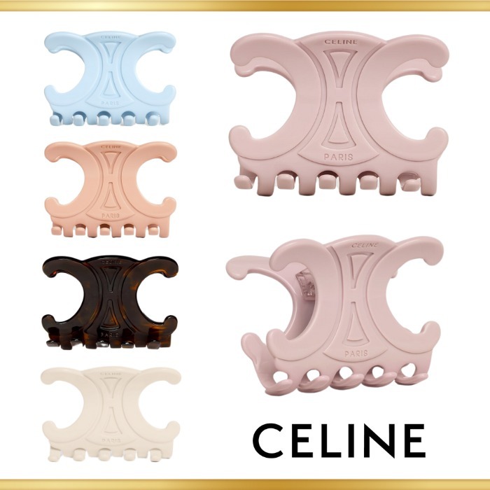 【CELINE】セリーヌ ラージ ヘアクロー / アセテート