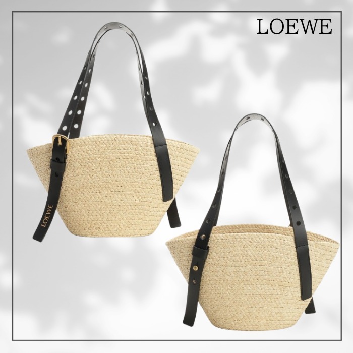 【LOEWE】Paula’s Ibiza パンチホール バスケットバッグ
