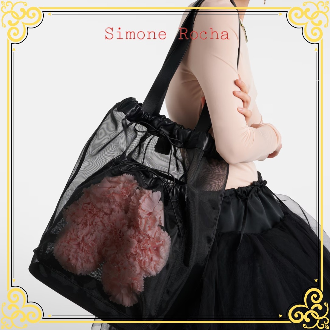 関税込 SIMONE ROCHA カーネーションポケット トート バッグ