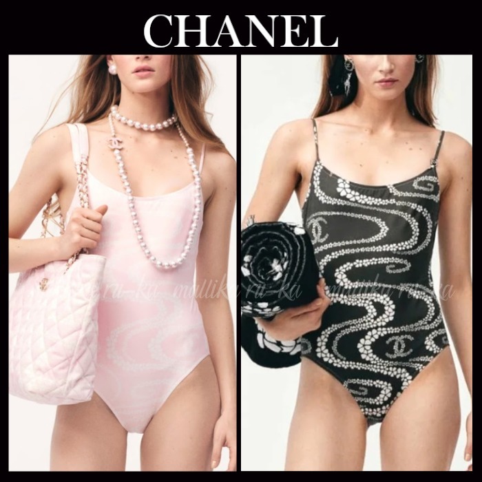 国内発♡ココビーチ【CHANEL】サマー ワンピース 水着
