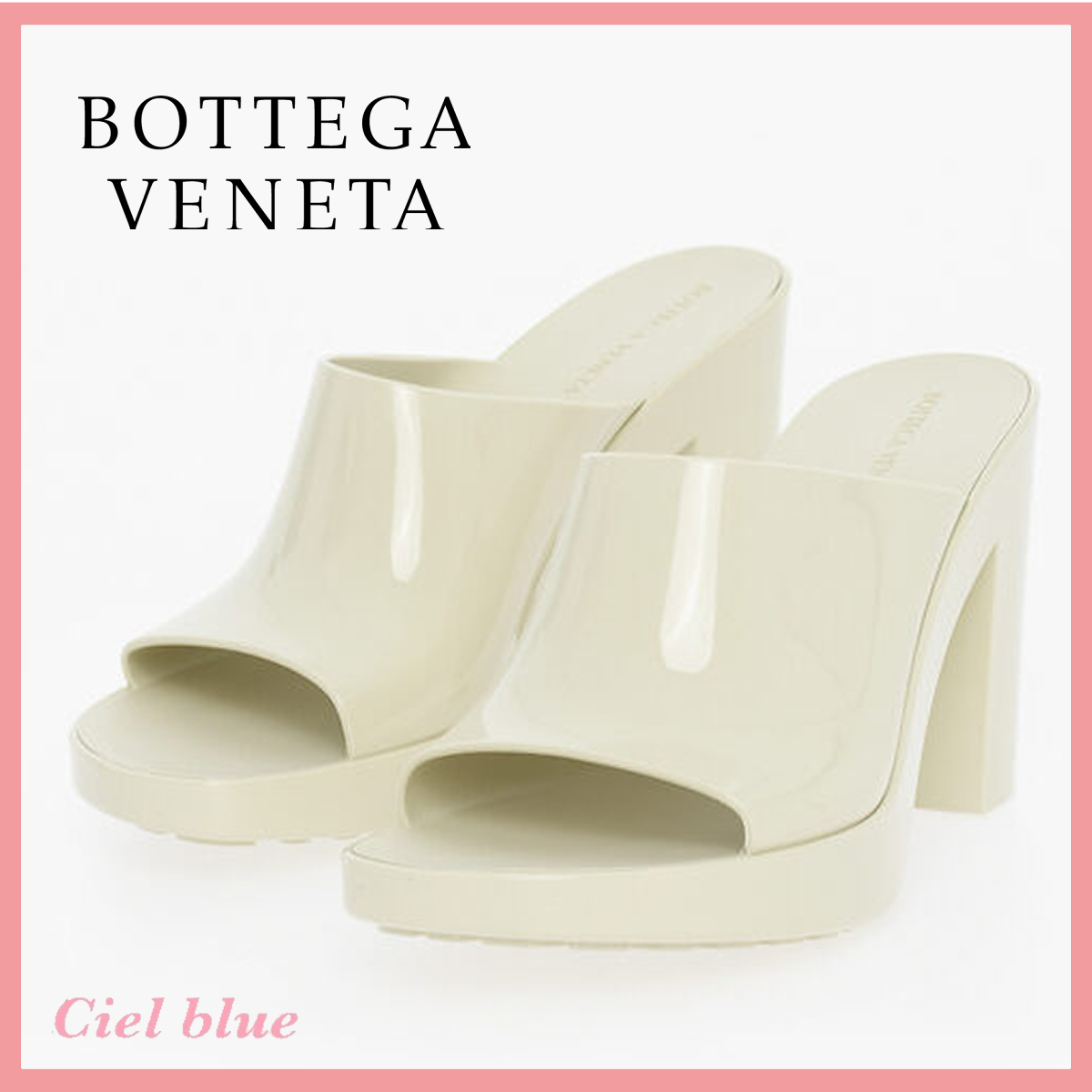 関税送料込♡BOTTEGA VENETA GLEAM ヒールサンダル