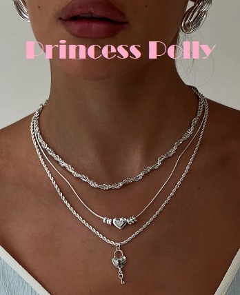 【Princess Polly】ムーンライトネックレス シルバー
