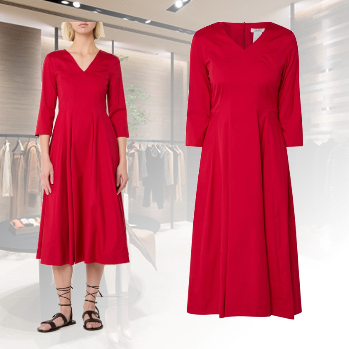 【★日本未入荷★】 S MAXMARA ☆ ポプリンドレス VIVIANA