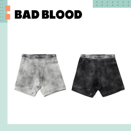 【BADBLOOD】クラシックロゴポイントマイクロボクサーショーツ BADBLOOD ♥ Classic Logo Boxer Briefs /追跡付 (BADBLOOD
