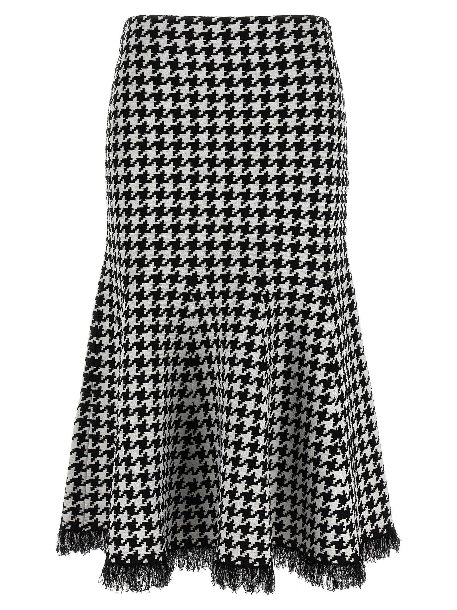 【送料&関税込】Alexander McQueen Houndstooth Skirt