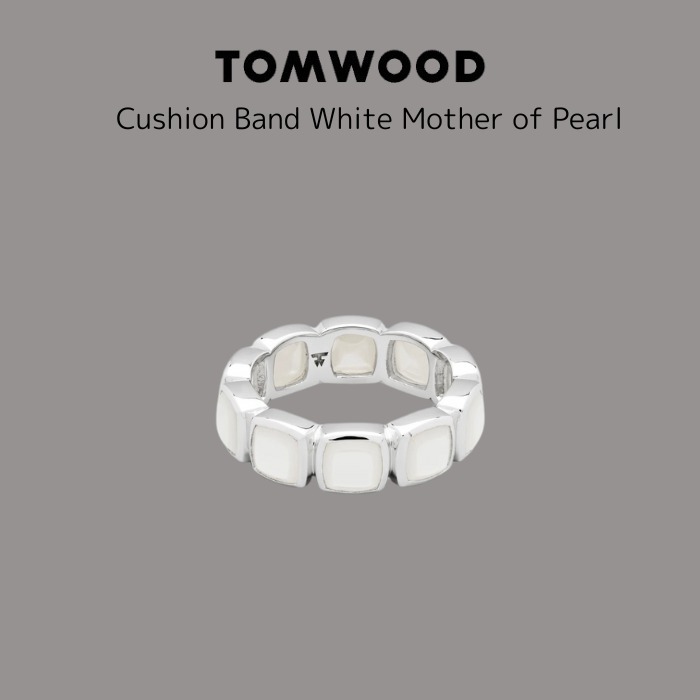 関税送料込】TomWood Cushion Band White Mother of Pearl