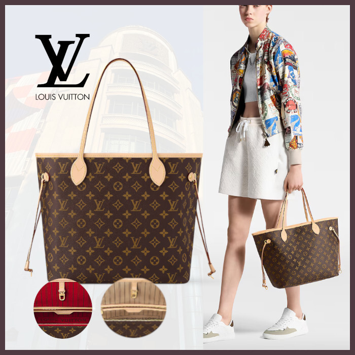 【正統派デザイン♪】LOUIS VUITTON ★ ネヴァーフル MM