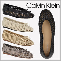 【Calvin Klein】ウーブン バレエフラットシューズ
