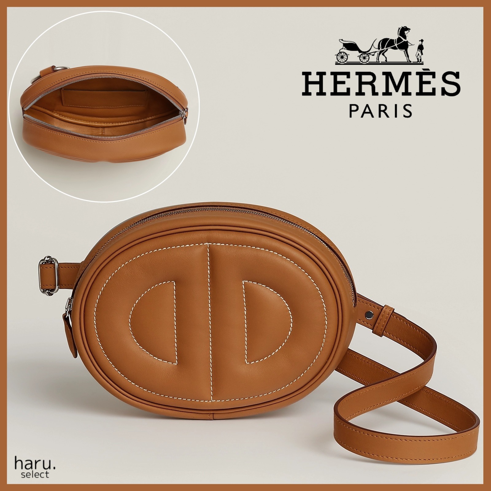希少◎お早めに◎【HERMES】インザループ belt bag
