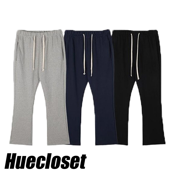 スウェットパンツ HUECLOSET Conver Flare Fit Banding Pants 25KERO375