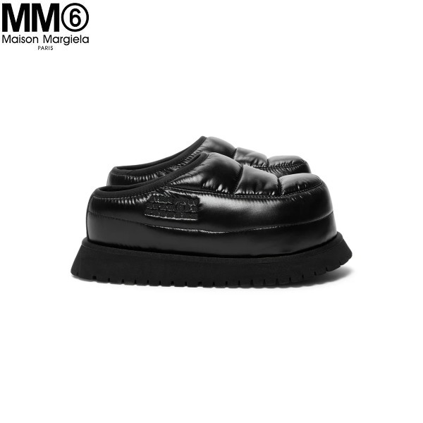 MM6 Maison Margiela パフパデットサンダル ブラック