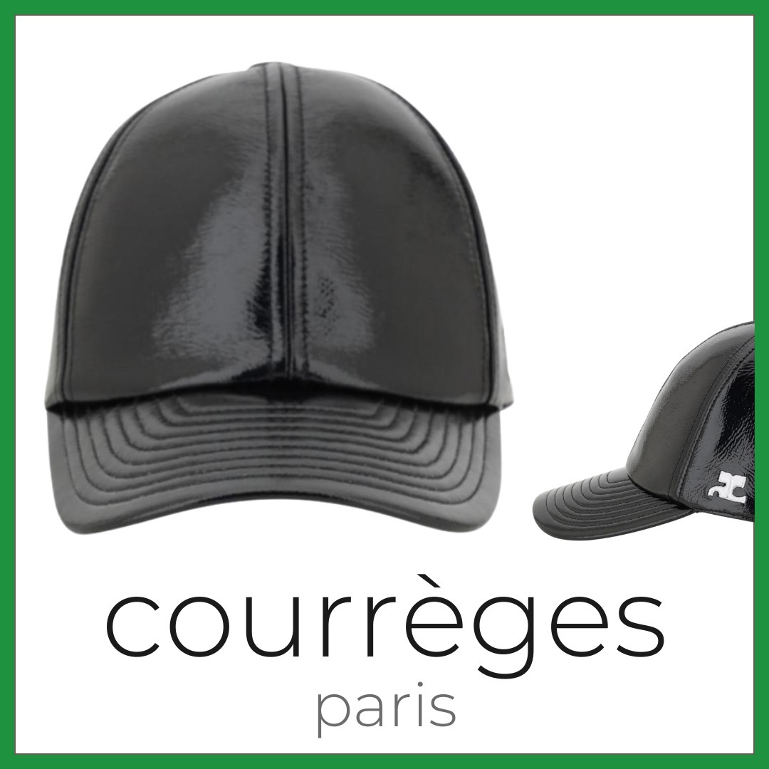 【Courreges】Cappello da baseball in vinile（関税込み）